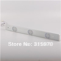 Free Shipment 12VDC Led Cabinet Light Strip Led Light 4.8W 450LM 3window Type Linear Type White Color