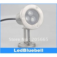 3W Underwater LED Spotlight Swimming Pool Lamp Waterproof Warm White/ Pure White 12V