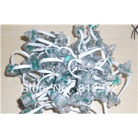 DC12V input WS2811 pixel node,100pcs a string,IP68 rated;with all black wires