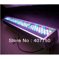 0.6m AC85V/265V  IP65 72x1W built-in dmx decoder RGB   led wall washer used for exhibion halls and grand theatres