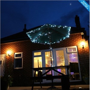 Wholesale In Stock Cool White 2pcs/Lot 100 LED Garden String Lights Powered Battery Landscape Decorations Fairy Lights