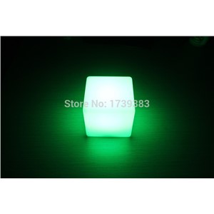 13CM Magic Dice waterproof LED glowing square night light decorative led cube lumineux table light for table/room mood light