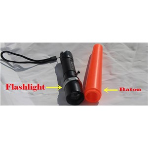 2015 Traffic command 2000 Lumens police flashlight zoomable led lamp tactical led lanterna for 18650 SOS