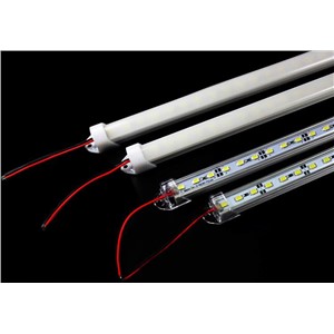 100pcs/lot 4300k 5630 LED rigid Bar U Groove Light 100CM 72LEDs/M LED Rigid Strip DC 12V 5630 LED Tube Hard LED Strip