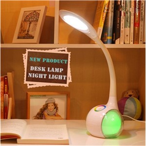 3 Levels Adjustable LED Table Lamp 256 Colors Changeable LED Desk Lamp USB Power Bedside Night Lamp For Office Home Decoration