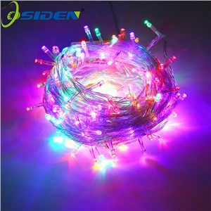 Outdoor waterproof Christmas Light 220V/110V 50M 500LED rgb Warm White  MultiColor String Lights for Christmas party wedding