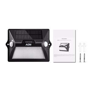 Outdoor Led Solar Light 12 LEDs Dual PIR Motion Sensor Solar Powered Wall lamp Waterproof Garden Light for Street Pathway Yard
