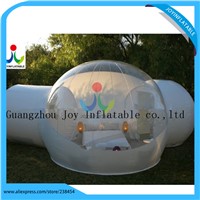 4X8M commercial 2 Room Outdoor Camping  Inflatable Clear Lawn Bubble Tent with Entrance
