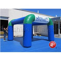 Durable oxford waterproof 6mLx6mWx3mH small exhibition inflatable square tent advertising inflatable booth tent