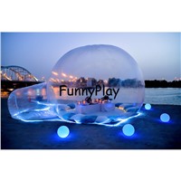 Inflatable Clear Camping Tent,High quality beach tents,transparent bubble tents,ultralight inflatable bubble lodge hiking tent