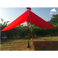 3F UL Gear Ultralight Tarp Awning Lightweight MINI Sun Shelter Camping Mat Tent Footprint 20D Nylon Silicone Tenda Para Carro