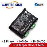 Leadshine Stepper Motor Driver DM856 2Phase 20-80VDC 1-5.6A for CNC Router Laser Engraving Machine