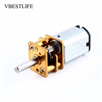 Gear Motor DC Metal Mini Micro Reduction Moter 6V 50 100 150 200 300RPM for RC Robot Model Toy