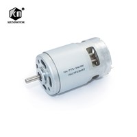 RS775 DC Motor 12V-24V 4000-9000 RPM Ball Bearing Large Torque High Power High Quality Electronic Motor for Electric Drill