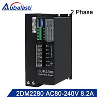 2phase AC Stepper Motor Drver 2DM2280 Input Voltage AC80-240V Match with 110 Serial Step Motor Use for CNC Router