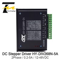 WaveTopSign TB6600 Stepper Motor Driver HY-DIV268N-5A 2Phase Hybrid Using DC 12 ~ 48V for Engraving Machine &amp;amp; Cutting Machine