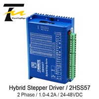 JMC Hybrid Step-Servo Motor Driver 2HSS57 Input Voltage DC24-48V Current 1.0-4.2A Match with 57 Series Hybrid Motor