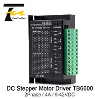 WaveTopSign 42/57/86 TB6600 Wood Router Machine Stepper Motor Driver 32 Segments Upgraded Version 4.0A 9-42VDC Milling Kits