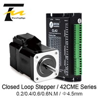 Leadshine NEMA17 Closed-Loop Stepper Motor 42CME Series + Driver CL42 DC Input Voltage 24 - 48VDC