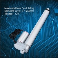 300mm Stroke Heavy Duty 750N Linear Actuator DC 12V Linear Actuator Electric Lift Motor DC Synchronous Motor