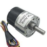 Long Life Mini Micro 12V 24V Brushless DC Geared Motor 7-960RPM High Torque BLDC Motor In DC Motor with Reversed Signal Feedback