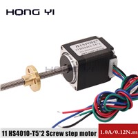 Nema11 Linear t-Screw Motor 28X40MM Length 200mm / 250mm / 300mm Shaft 5mm Large Torque Stepping Motor