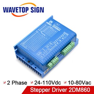 Digital Stepper Motor Driver 2Phase 2DM860 10V-80VAC Current 2.1-8.4A Use for CNC Router Engraving Machine Match with 86 Motor