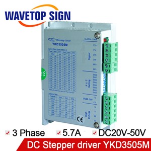 YAKO Stepper Motor Driver YKD3505M 3Phase Inout Voltage 20-50VDC Input Current 5.7A