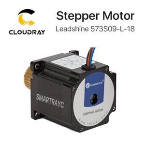 Cloudray Leadshine 3 Phase Stepper Motor 573S09-L-18 for NEMA23 3.5A Length 50mm Shaft 6.35mm