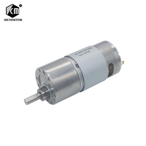 24VDC 7-960RPM High Torque Gear Reduction All Metal Low Noise Gear Motor JGB37-545
