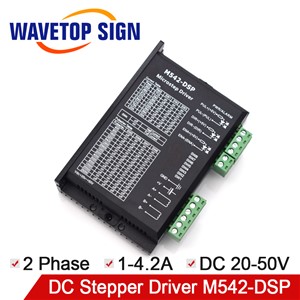 WaveTopSign 2 Phase M542-DSP Stepper Motor Driver Current 4.2A Voltage 20-50VDC