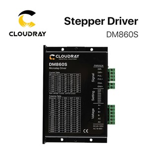 Cloudray 2-Phase Stepper Driver DM860S Supply Voltage 18-80VAC & 24-100VDC Output 2.4-7.2A Current