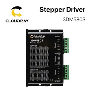 Cloudray 3 Phase 3DM580S Stepper Motor Driver Supply Voltage 24-50VDC Output 1.0-8.0A Current