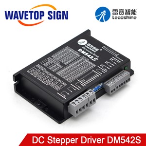 Leadshine 2Phase Stepper Motor Driver DM542S Supply Voltage 20-50VDC Output Current 1.0-5.0A Replace Microstep Driver DM542