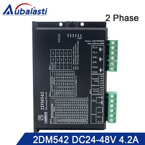 Two-Phase Stepping Motor Driver 2DM542 Input Voltage DC24-48V Match with 42 57 Serial 2 Phase Stepper Motor
