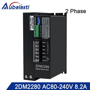 2phase AC Stepper Motor Drver 2DM2280 Input Voltage AC80-240V Match with 110 Serial Step Motor Use for CNC Router