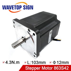Leadshine Nema 34 Stepper Motor 863S42 Holding Torque 4.3N. M Use for Laser Engraving Machine CNC Router