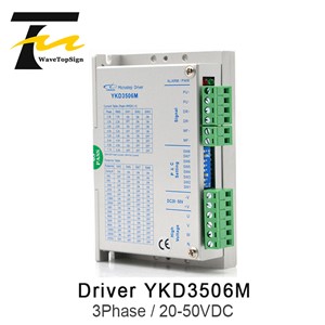 YAKO Stepper Motor Driver 3Phase Driver YKD3506M Input Voltage DC20V-50V 5.5A 200HZ Match Motor 57-86 Use CNC Router