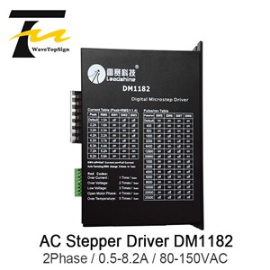 Leadshine Digital Stepper Motor Driver DM1182 Voltage Input Voltage 80-150VAC Use for CNC Router Machine