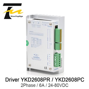 2 Phase Bus Type Digital Stepper Motor Driver YKD2608PR YKD2608PC Input DC24V-80V Match Motor 86Serial RS-485 Interface