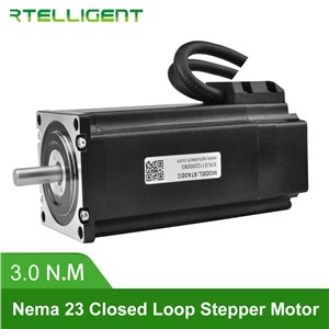 Rtelligent Nema 23 57A3EC 3.0N. M 4.0A 2 Phase Hybird CNC Closed Loop Stepper Motor Easy Servo Motor Step-Servo with Encoder