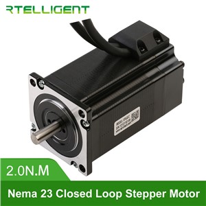 Rtelligent Nema 23 57A2EC 2.0N. M 4.0A 2 Phase Hybird CNC Closed Loop Stepper Motor Easy Servo Motor Step-Servo with Encoder
