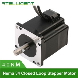 Factory Outlet Nema 34 86A4EC 4.0N. M 6.0A 2 Phase Hybird CNC Closed Loop Stepper Motor Easy Servo Motor Step-Servo with Encoder