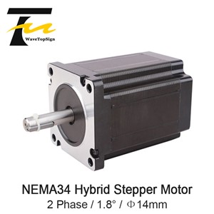 NEMA34 86HS 2 Phase 1.8° Hybrid Stepper Motor Step Angle 1.8 Shaft Diameter 14mm