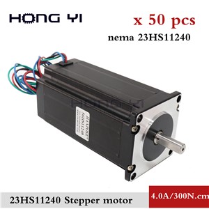 50pcs 57x112mm 4-Lead NEMA23 Stepper Motor 3A 3N. M / Nema 23 Motor 428Oz-in for 3D Printer for CNC Engraving Milling Machi
