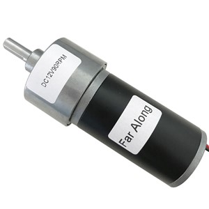 Permanent Magnet 12V 24V DC Gear Motor High Torque Electric Low RPM 4 To 1270RPM in DC Motor Adjustable Speed Reversed