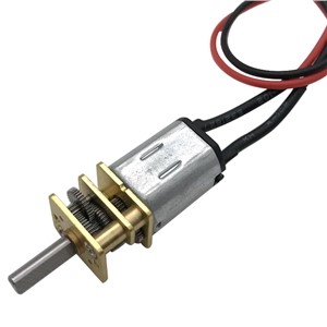 N20 Mini DC Geared Motor 3V 6V 12V Low Speed To High Speed 15-500RPM In DC Motor Adjustable Speed & Reversed with Welding Line