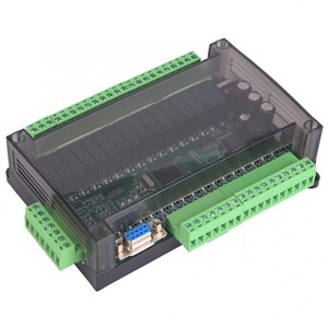 PLC Programmable Logic Controller Industrial Control Board Load 4 Analog Inputs Relay Module Motor Controller with Housing