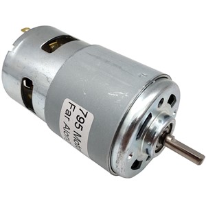 775 795 895 Powerful Electric Small High Speed DC Motors with Ball Bearings & Cooling Fan High Torque Micro Motor for Cutting