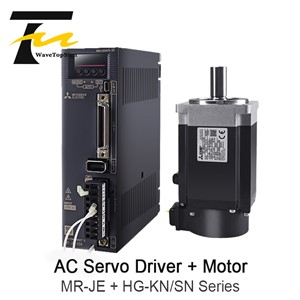 Mitsubishi AC Servo Motor +Driver Amplifier MR-JE-10A 20A 40A 70A 100A 200A 300A Motor HG-KN/SN Series
